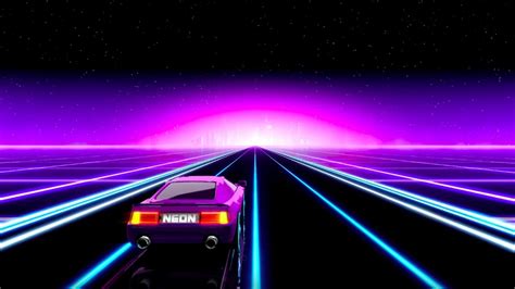 Neon Drive Official Announce Trailer Ign