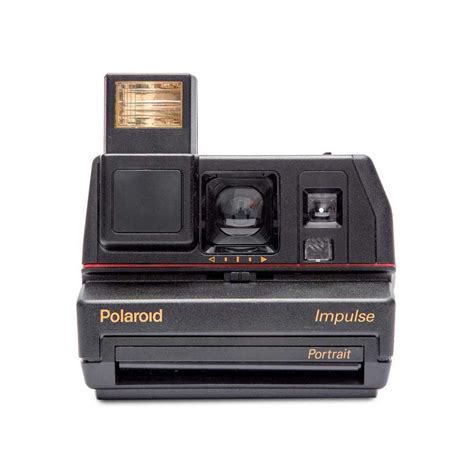 Polaroid sun 660 black instant camera with impossible project film shield (frog tongue). Polaroid Originals - Polaroid 600 Camera - Impulse - Black ...