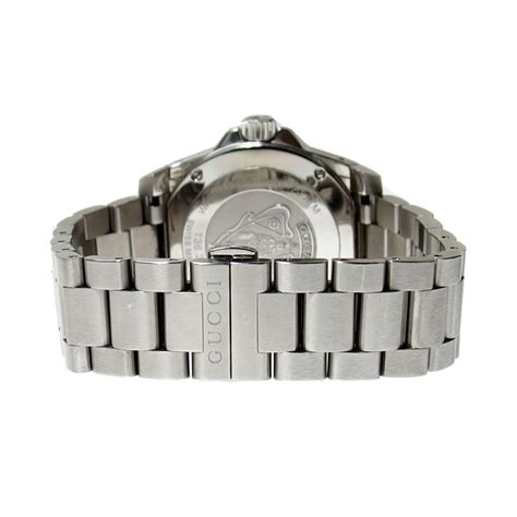 Gucci Dive Ya136301 1363 Watches Stainless Steel Quartz Mens Ebay