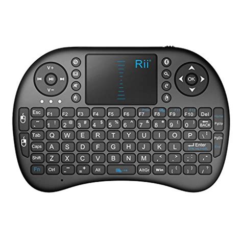 Rii I8 Mini Bluetooth Keyboard With Touchpad＆qwerty Keyboard Portable
