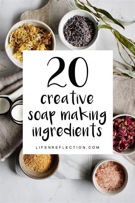Below you'll find some of our favorites. 20 Natural Soap Making Ingredients You Haven't Thought Of