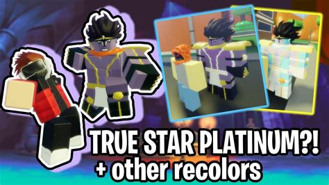 Star Platinum Roblox Avatar