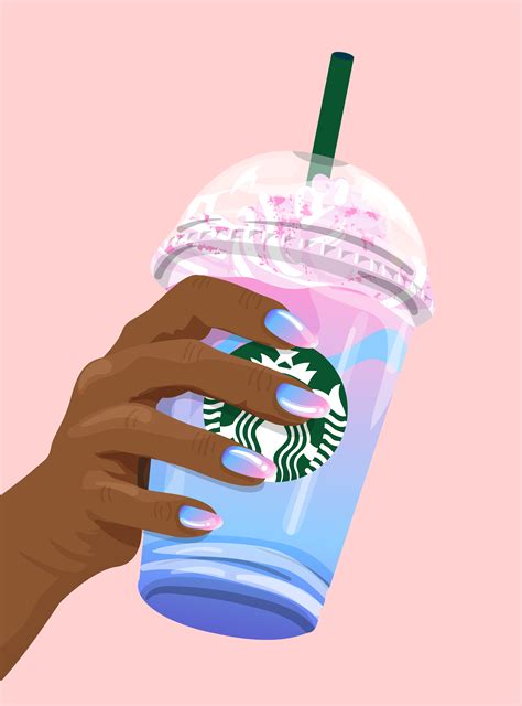 Starbucks Pink Drink Wallpaper