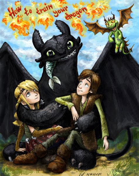 Astridtoothless And Hiccup Hiccup And Astrid Fan Art