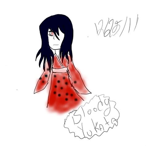 Bloody Yukata 2 Anime Girl By Chibislovehug21 On Deviantart