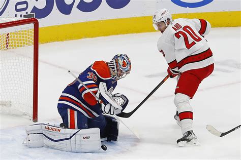 Mcdavid Nugent Hopkins Four Point Nights Lead Oilers To 6 4 Win Over Hurricanes The Globe