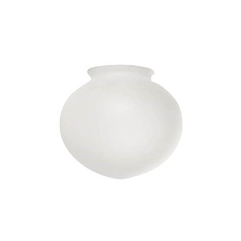 Litex 6 In H 55 In W Opal Globe Ceiling Fan Light Shade At