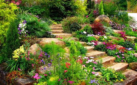 Hd Floral Garden Wallpaper Download Free 58429