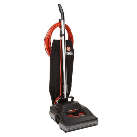 Hoover Commercial Conquest 14 In Bagged Upright Vacuum Cleaner