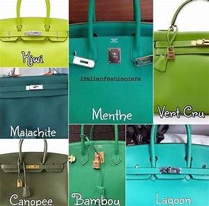 Hermes Color Chart Greens Accesorios