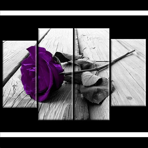 15 Best Collection Of Purple Wall Art Canvas