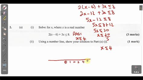 Cxc Mathematics Paper 2 Past June 2004 General Csec Maths Question 3b