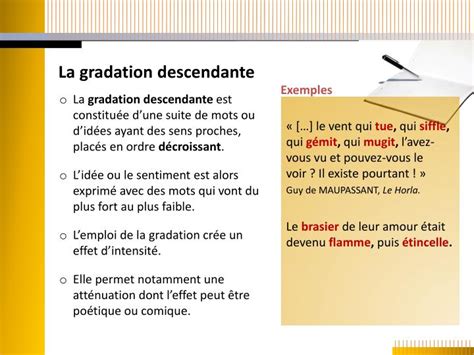 PPT  Les Procédés stylistiques PowerPoint Presentation  ID5562508