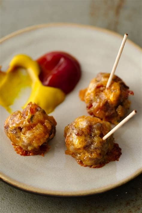 Impossibly Easy Bacon Cheeseburger Balls With Make Ahead