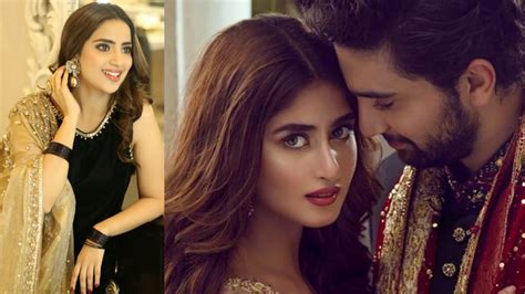 Saboor Aly Reveals How Ahad Proposed To Sajal Video Lens