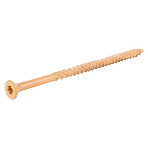 Grip Rite 10 X 4 In Wood To Wood Deck Screws 47 Per Box In The Deck