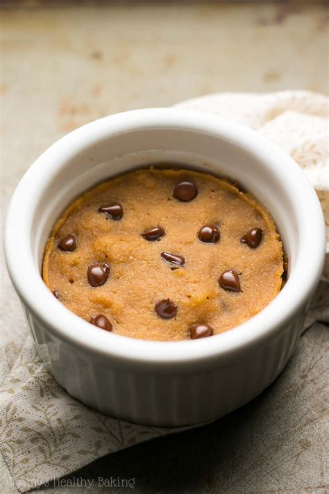 Skinny Single Serving Chocolate Chip Gingerbread Mug Cake Amys Healthy Baking