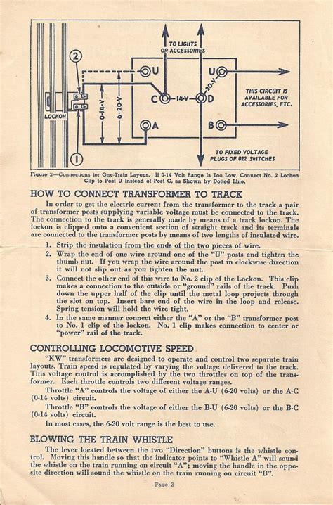 Wiring of the lionel trains automatic gateman accessory with the fast track accessory activation track and the lionel 1033 90. Lionel Transformer Wiring Diagram For Your Needs