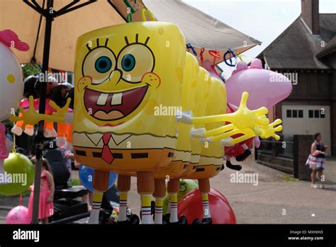 Spongebob Squarepants Balloons Stock Photo Alamy