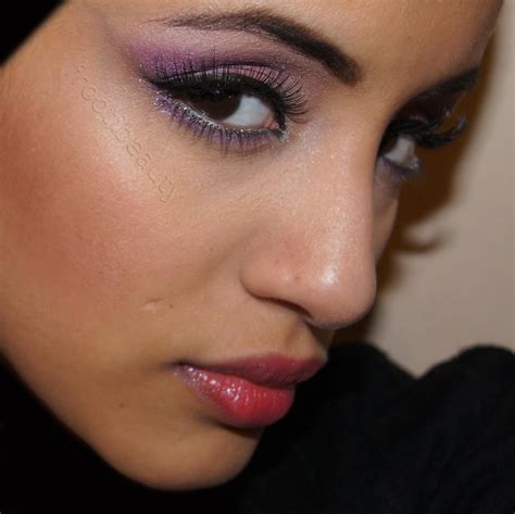 Safiyah Tasneem Arabic Palette Look Pink And Purple Bridal Look