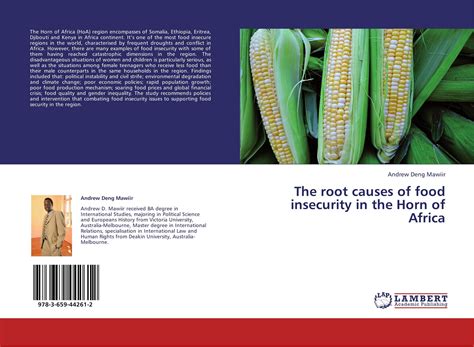 Host a fundraiser for the food bank. The root causes of food insecurity in the Horn of Africa ...