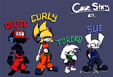 Cave Story Alt Characters 1 By Theshammah On Newgrounds