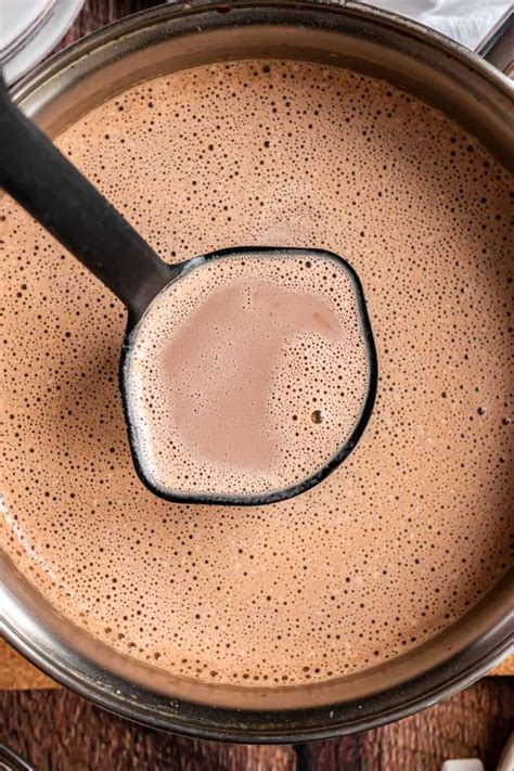 Homemade Hot Chocolate Recipe Shugary Sweets