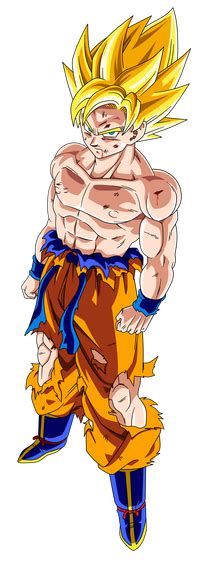 Image Goku Mid Super Saiyanpng Dragonball Fanon Wiki Fandom
