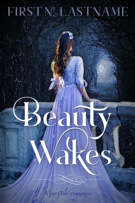 sleeping beauty retelling romance premade book cover beauty wakes
