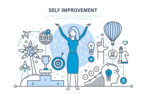 Self Improvement Concept Self Development Personal Growth Emotional