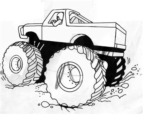 Many kids i know, especially toddlers, love trucks, cars, and vehicles in general. Free Printable Monster Truck Coloring Pages For Kids