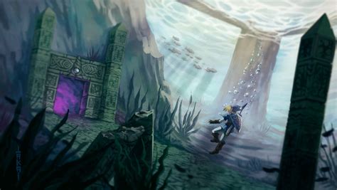 Water Temple Entrance By Takai Dono On Deviantart
