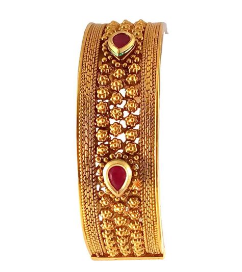 Gold Plated Antique Kada For Women Rejewel 1575753