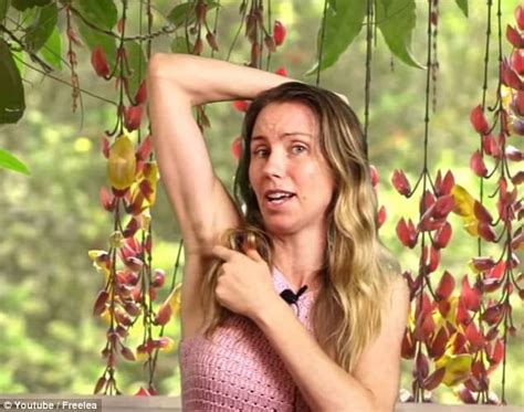 Vegan Blogger Freelee Hits Back At Critics Of Armpit Hair Daily Mail