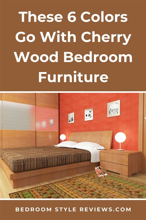Bedroom inspiration for every style and budget. Which Colors Go With Cherry Wood Bedroom Furniture? in 2020 | Cherry wood bedroom, Cherry wood ...