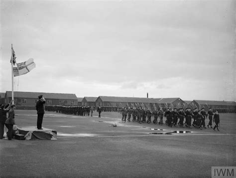 Lord Louis Mountbatten At A Combined Operation Centre Dundonald Camp