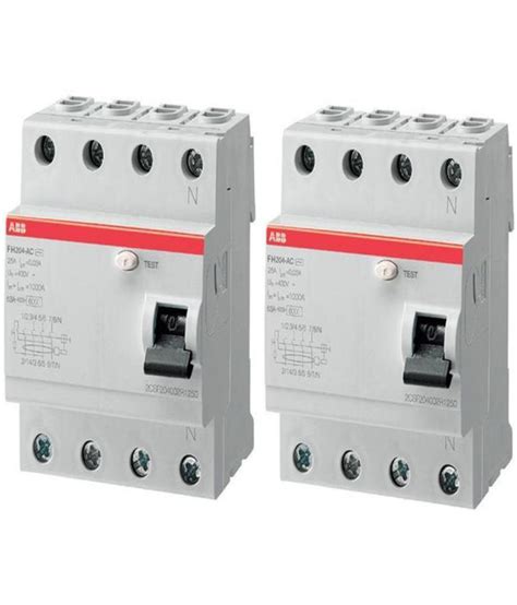 Buy Abb India Solutions And Services Mcb Four Pole 40 Amp Online At Low