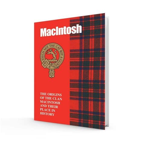 Macintosh Clan Book Scottish Shop Macleods Scottish Shop