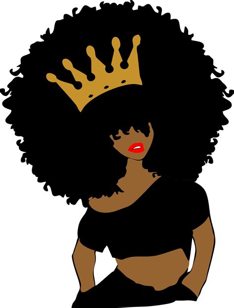 Svg Black Woman Afro Silhouette Png 89 Svg File For Diy Machine
