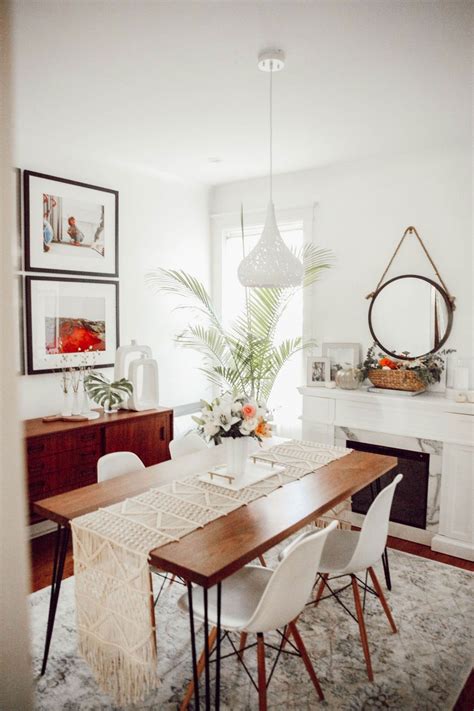 27 Beautiful Bohemian Dining Room Design Ideas | Boho dining room