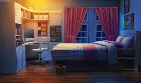 Anime Bedroom Scenery Wallpapers Wallpaper Cave