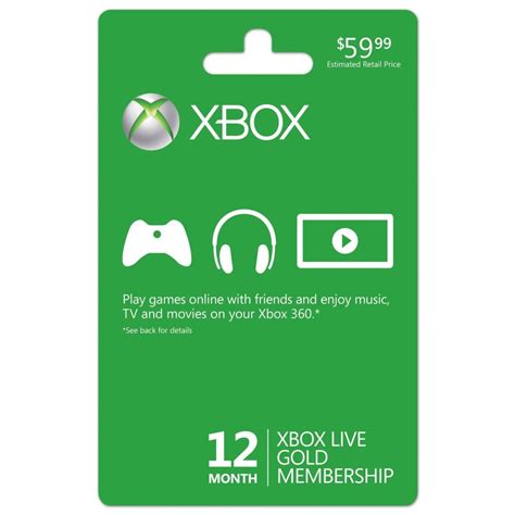 Amazon Xbox Live 12 Month Gold Membership 3999 The Coupon Challenge