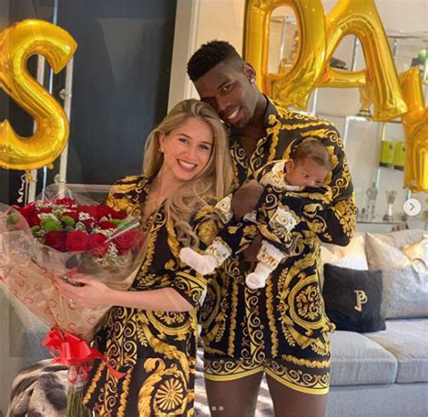 Paul Pogba And His Partner Maria Zulay Salaues Reveal Their Sons Face
