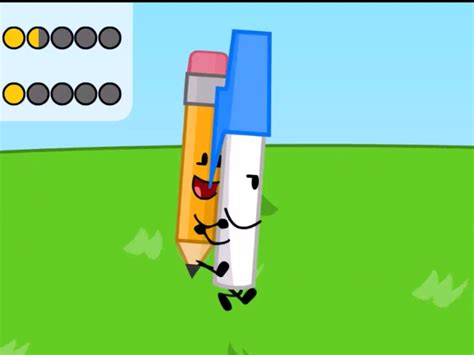 1 assets 2 poses 3 scenes 3.1 bfdi 3.2 bfdia 3.3 idfb 3.4 bfb 3.5 tpot 3.6 other 4 merchandise Pen and Pencil | Battle for Dream Island Wiki | FANDOM powered by Wikia