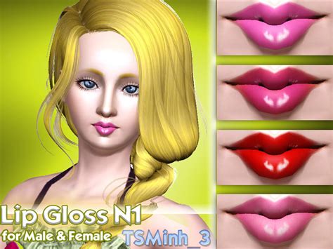 The Sims Resource Lip Gloss N1