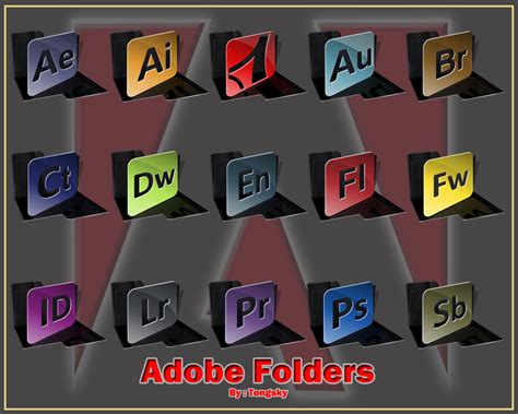 Adobe Folders By Tongsky On Deviantart