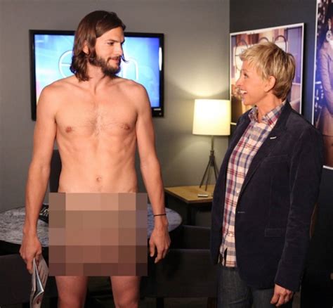 Ashton Kutcher Naked On Ellen