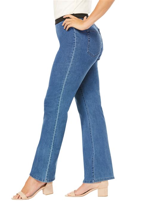 jessica london women s plus size bootcut stretch denim jeggings jeans legging ebay