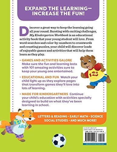 My Kindergarten Workbook 101 Games And Activities To Support