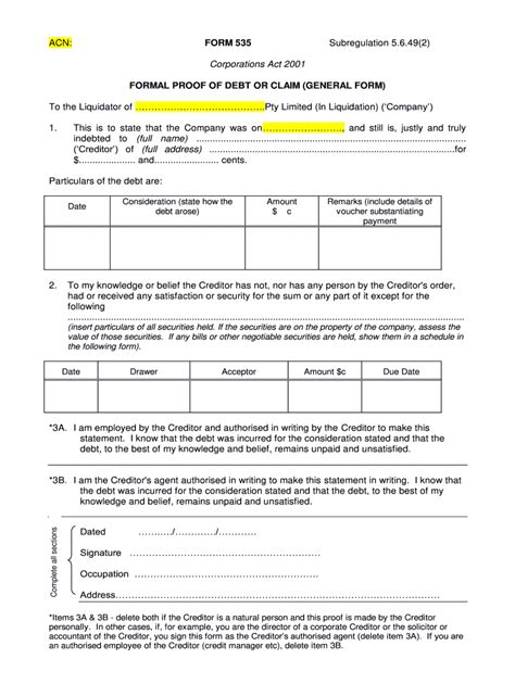 However, i am no longer a malaysian citizen as i. Proof Of Debt Form - PPB Advisory - Fill and Sign ...